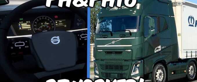 Trucks Volvo FH&FH16 2012 by Eugene - 1.49 Eurotruck Simulator mod