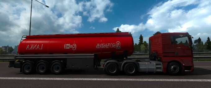 Trailer Sri Lanka Fueltank Traffic Eurotruck Simulator mod