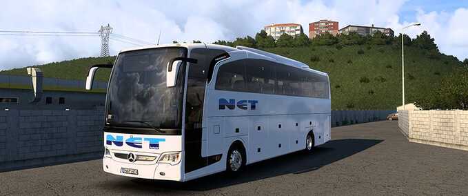 Trucks Travego 15 SHD Net Turizm Skin Eurotruck Simulator mod