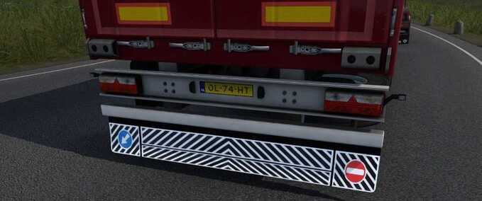 Trailer Classic Mudflaps Eurotruck Simulator mod