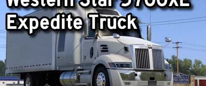 Trucks Western Star 5700XE Expedite Truck American Truck Simulator mod