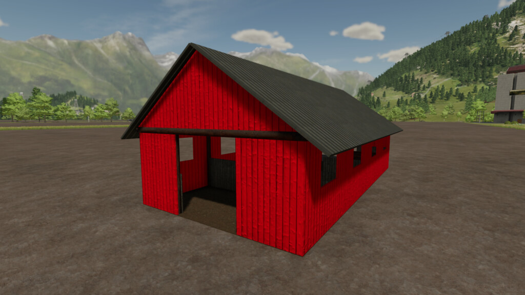Red Barn Prefab (Prefab*) - Thumbnail 1