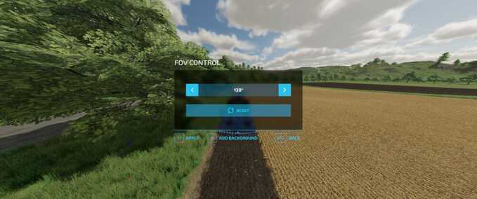 Gameplay Fov-Steuerung Landwirtschafts Simulator mod