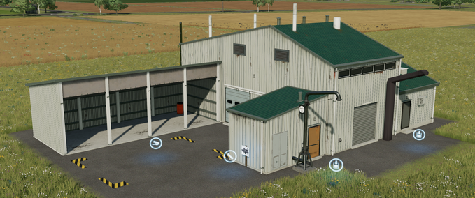 Platzierbare Objekte LS22 Agrar Chemie Herstellung Landwirtschafts Simulator mod