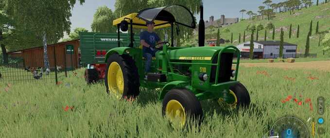 Traktoren John Deere 510 Landwirtschafts Simulator mod