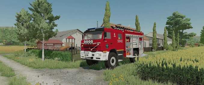 Feuerwehr Kamaz 43265 GBARt 3,5/16 Bocar 509[G]02 OSP Hel Landwirtschafts Simulator mod