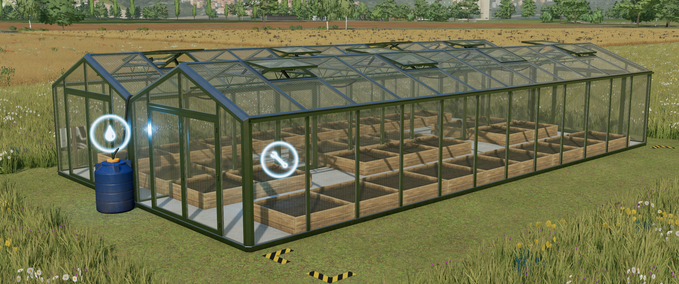 Platzierbare Objekte LS22 Gewächshäuser Landwirtschafts Simulator mod