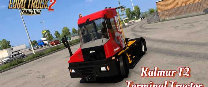Trucks Kalmar T2 Terminal Tractor + Interior (1.49.x) Eurotruck Simulator mod