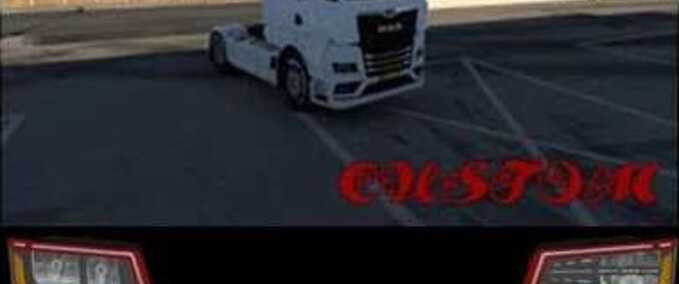 Trucks MAN TGX 2020 New Headlights w. Eyebrows & Fog Lights Eurotruck Simulator mod
