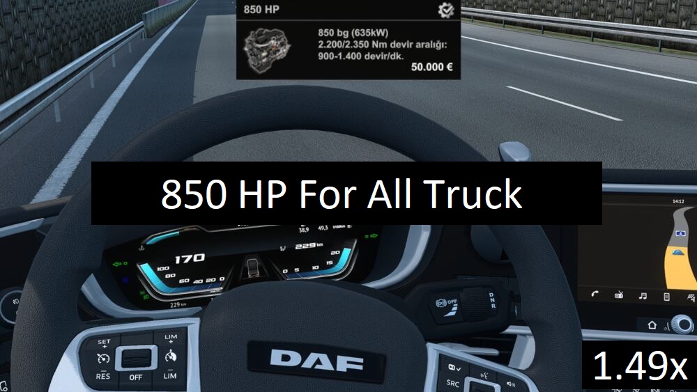 850 hp engines for all trucks [1.27.x] - Thumbnail 1