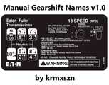 Manual Gearshift Names Mod Thumbnail