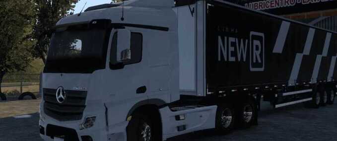 Trucks Mercedes Benz Actros BR Eurotruck Simulator mod