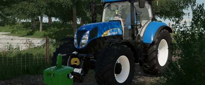 New Holland New Holland T6000 Serie mit hoher Motorhaube Landwirtschafts Simulator mod