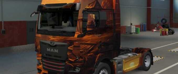 Trucks MAN Wild West Truck Skin Eurotruck Simulator mod