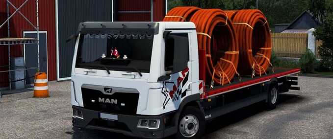 Trucks MAN TGL 2021  Eurotruck Simulator mod