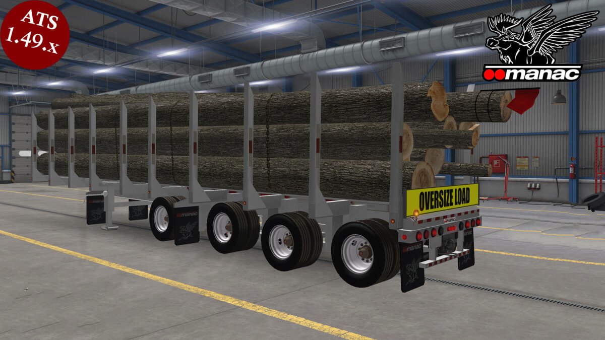 MANAC LOGS TRANSPORT TRAILERS - 1.49 thumbnail 2