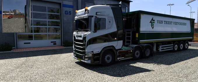 Trucks Van Triest Combo Eurotruck Simulator mod