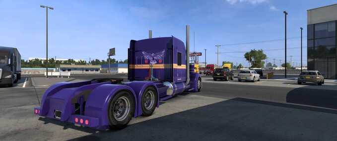 Skins Ruda w900 Skin 72 American Truck Simulator mod