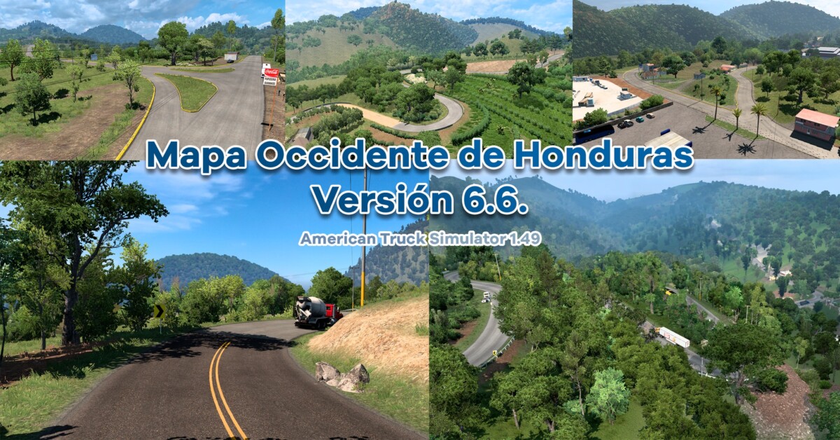 [ATS] MAP OF WEST HONDURAS [1.36.X] - Thumbnail 1