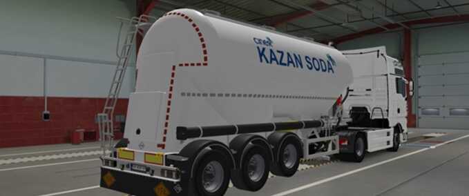 Trailer Feldbinder Silo Trailer Kazan Soda Skin - 1.49 Eurotruck Simulator mod