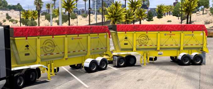 Trailer Gondolas Mexicana Custom Trailer American Truck Simulator mod