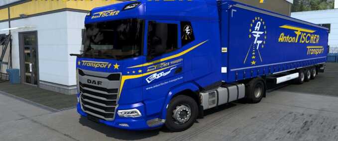 Trucks Anton Fischer Transport Skin Pack Eurotruck Simulator mod