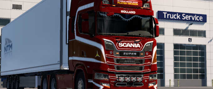 Trucks Scania Skin C3 by Player Thurein Eurotruck Simulator mod