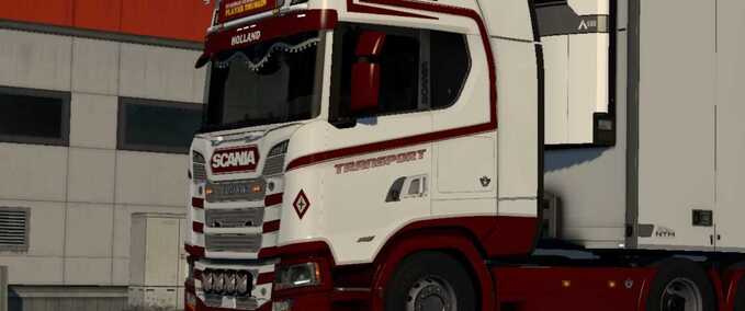 Trucks Scania Skin C2 Eurotruck Simulator mod