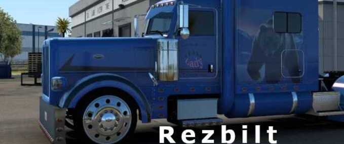 Trucks Rezbilt Wheel Pack American Truck Simulator mod