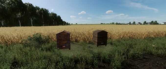 Platzierbare Objekte Bienenstöcke Landwirtschafts Simulator mod