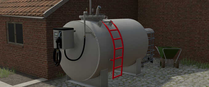 Container & Mulden Dieseltank 5000l Landwirtschafts Simulator mod