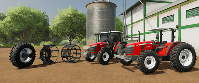 Traktoren Massey Ferguson 4700 Und 5700 Serie Landwirtschafts Simulator mod