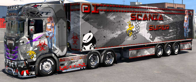 Trucks SCANIA S SUPER SKIN Eurotruck Simulator mod