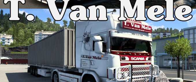 Trucks T. Van Mele Skin Pack Eurotruck Simulator mod