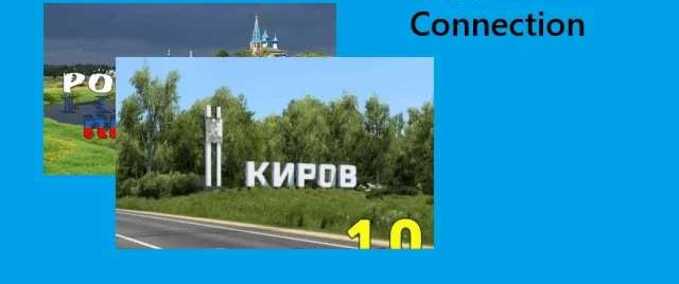 Mods Russian Open Spaces – Kirov Map RC  Eurotruck Simulator mod