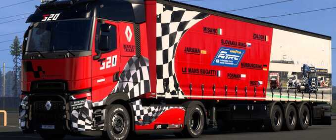 Trucks FIA European Truck Racing Combo Eurotruck Simulator mod