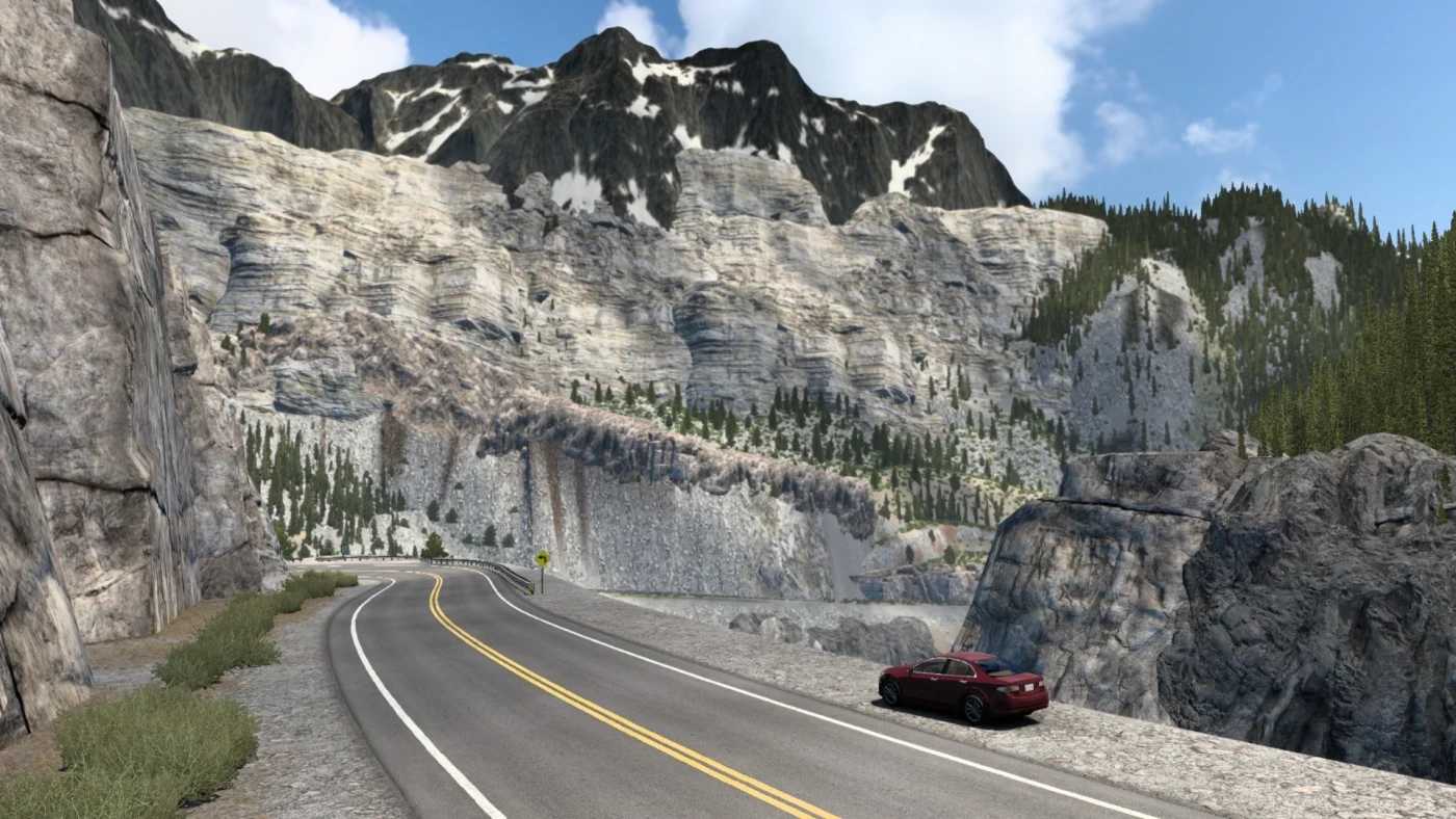 [ATS] Map "Sierra Nevada Region" v2.2.17 by Team Reforma [1.36.x] - Thumbnail 1