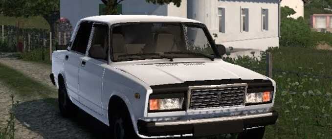 Trucks Lada VAZ-2105 + Interior  American Truck Simulator mod