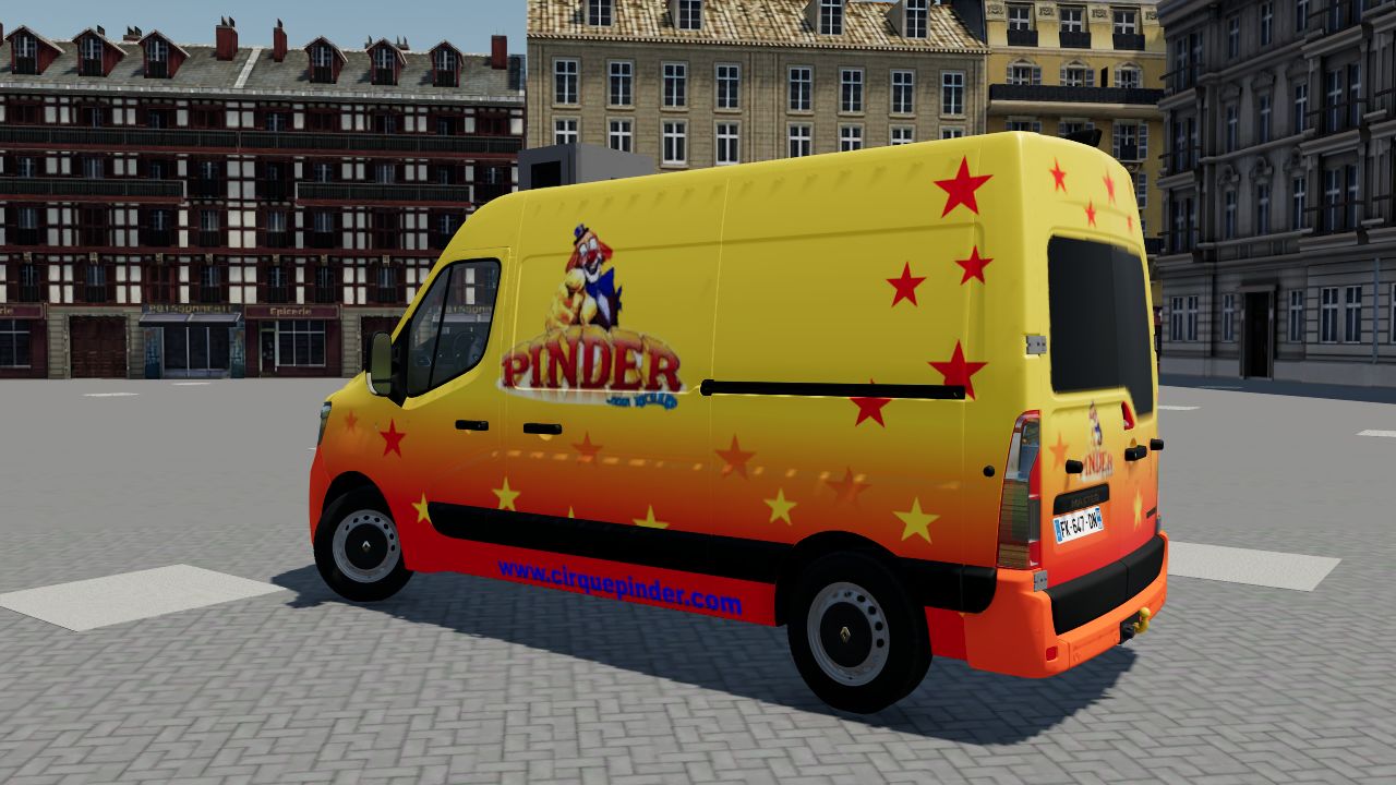 Renault Master (Cirque Pinder) - Thumbnail 1