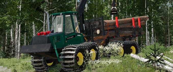 Forstwirtschaft Timberjack 1410D Loadflex Landwirtschafts Simulator mod