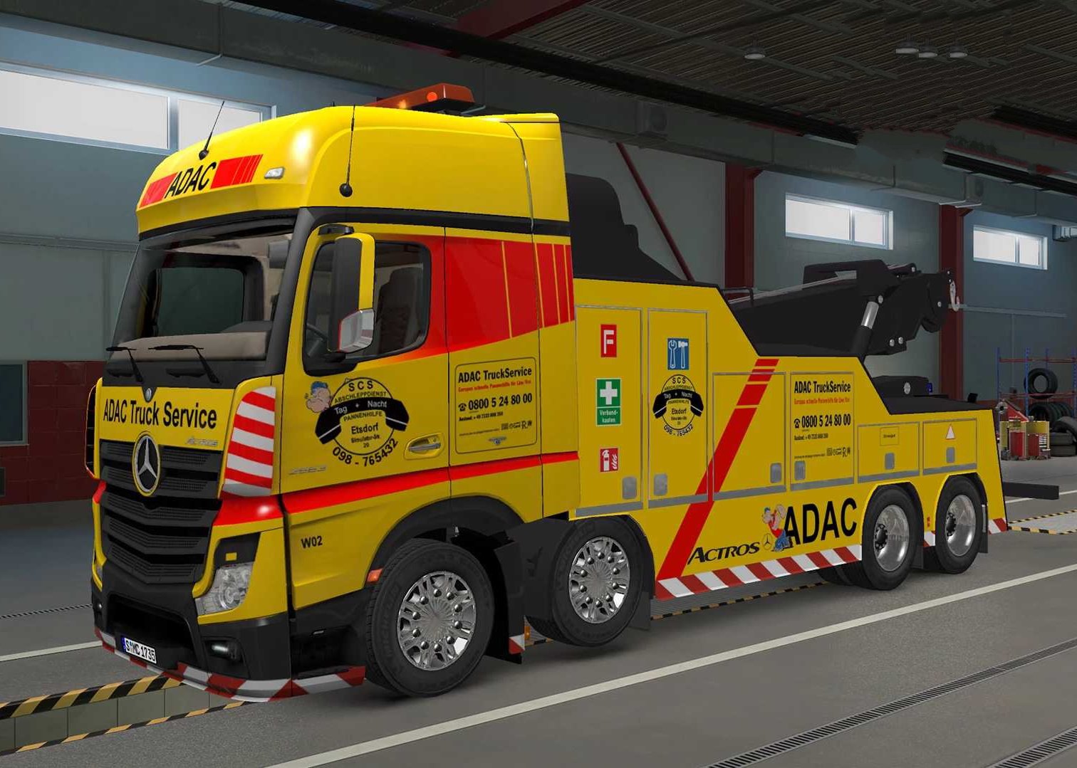 Mercedes-Benz Actros MP4 Cranetruck [1.35 - 1.36] - Thumbnail 1