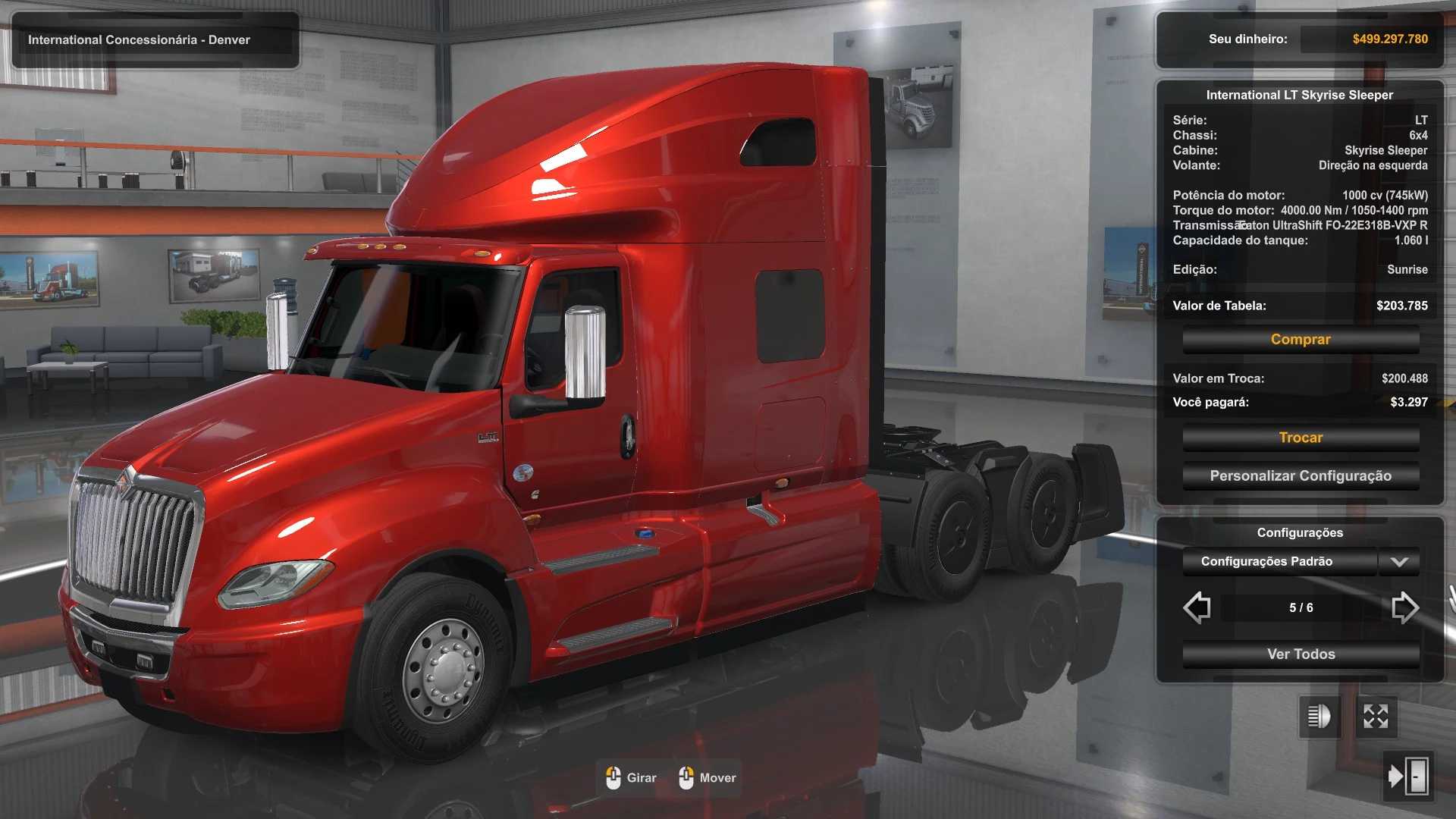 ENGINE INTERNATIONAL LT 1000 HP thumbnail 3