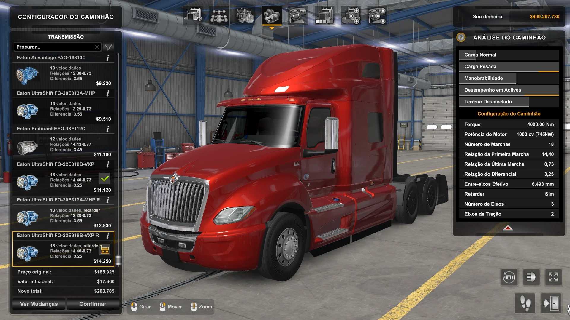 ENGINE INTERNATIONAL LT 1000 HP thumbnail 2