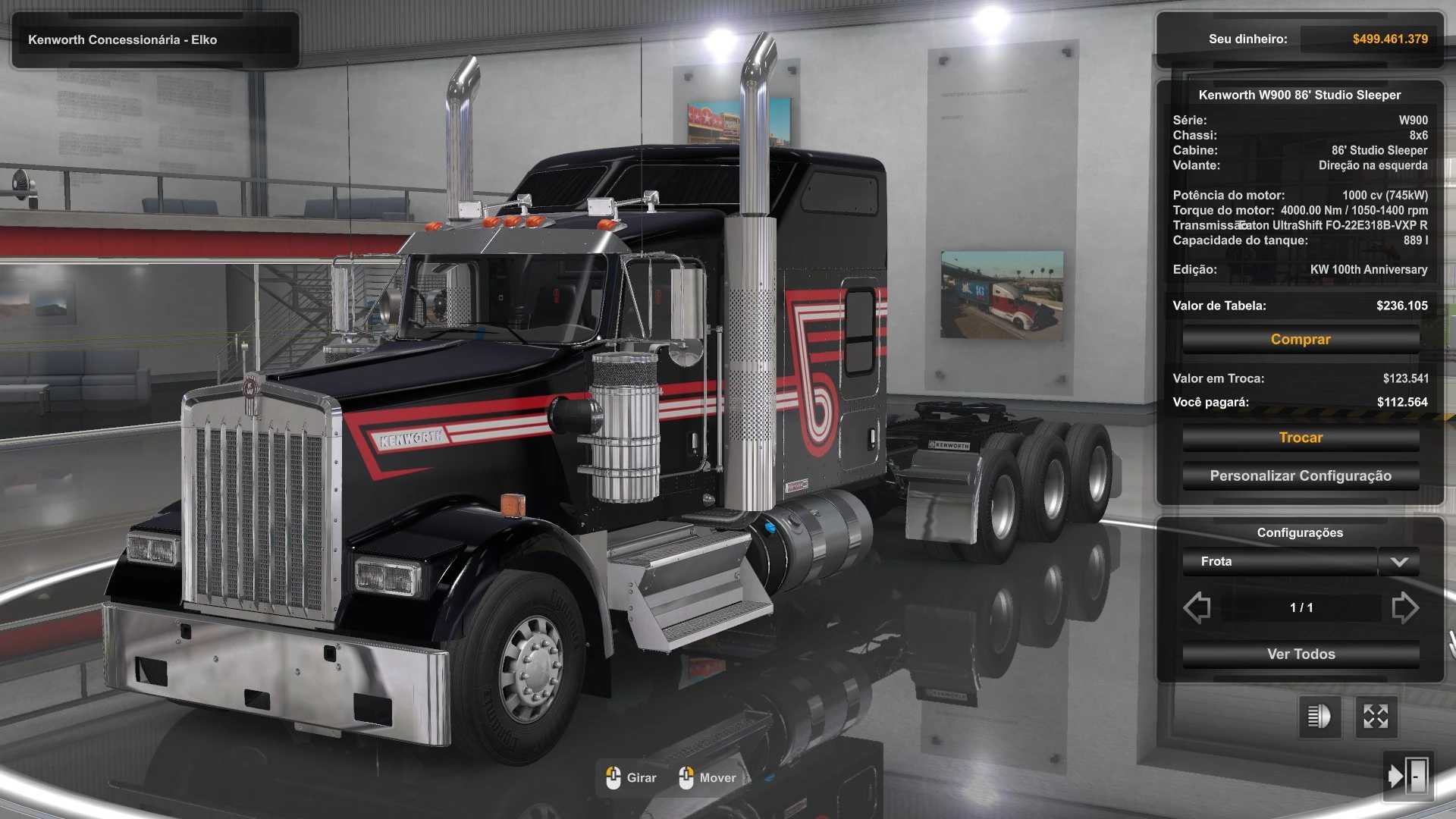 KENWORTH W900 1000 HP ENGINE  thumbnail 2