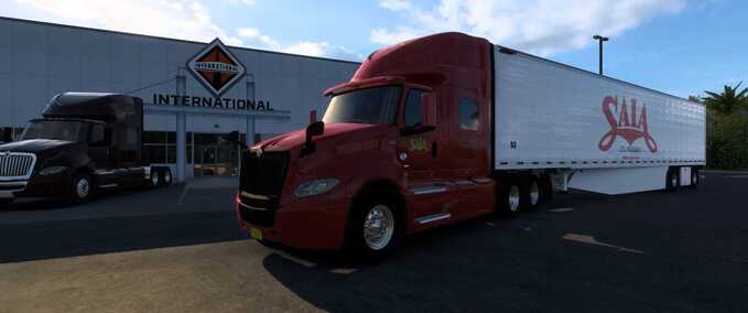 Skins International lt And Ruda 53 Ref Skin American Truck Simulator mod