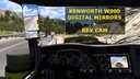 Kenworth W900 Digital Mirrors + Reverse Camera 