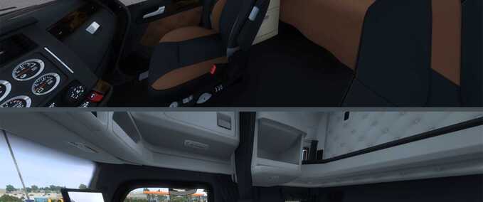 Trucks New KW T680 New Interior Options  American Truck Simulator mod