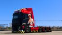 Volvo FH12/16 (Pendragon) Kasumi Nurse Outfit Skin Black Edition 