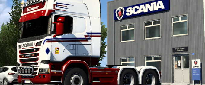 Trucks Scania Skin C8 by Player Thurein Eurotruck Simulator mod