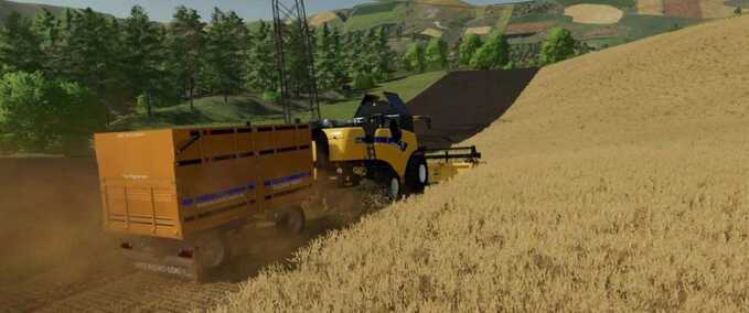 Auflieger Patoz-Anhänger Landwirtschafts Simulator mod